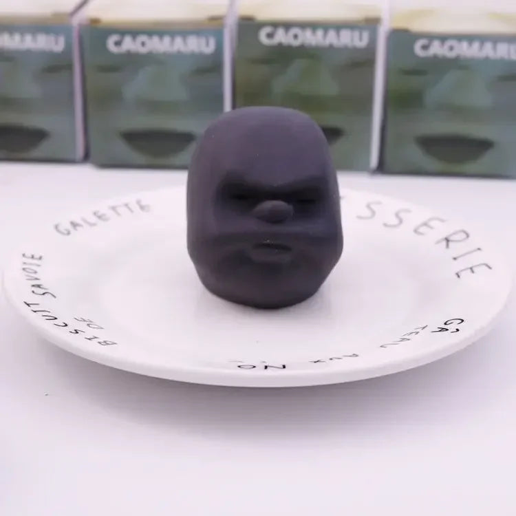 Funny Face Mochi Squishy — 3D Stress Relief Doll