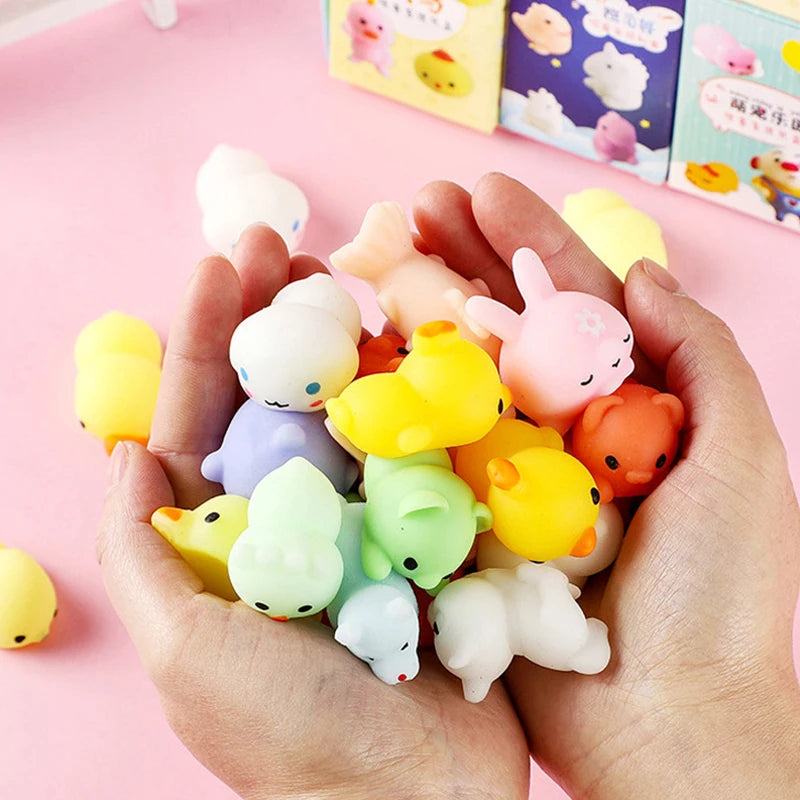 Cute Animal Mochi Squishy — Fidget & Party Favor