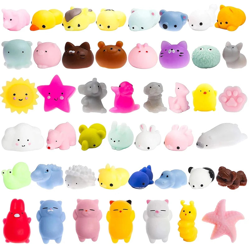 Cute Animal Mochi Squishy — Fidget & Party Favor